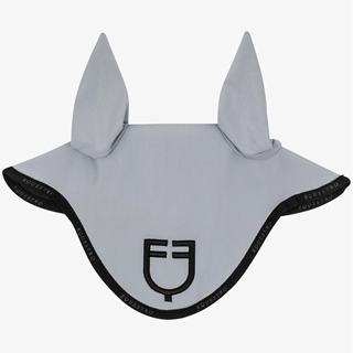 Conjunto EQUESTRO mantilla Uso General y orejeras FULL, color gris/negro - Imagen 2
